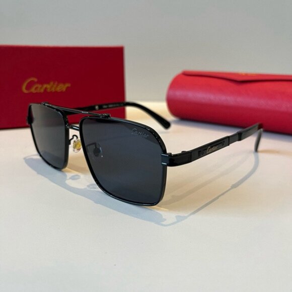 Cartier Women\'s Black Sunglasses